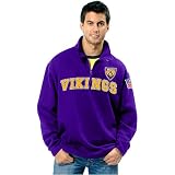 G-III Minnesota Vikings Retro Quarter Zip Fleece