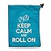Ultra Pro Treasure Nest Dice Bag Keep Calm and Roll On