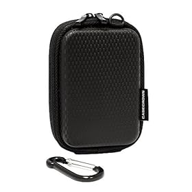 CaseCrown Hard Cover Case (Black) for Nikon Coolpix Point and Shoot Digital Camera