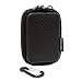CaseCrown Hard Cover Foam Padded Camera Case (Black) for the Canon PowerShot SX200IS 12 MP Digital Camera