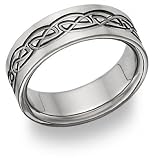 Titanium Celtic Wedding Band Ring 512wJ7zxOhL. SL160 Titanium Celtic Wedding Band Ring