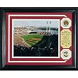 Great American Ballpark Opening Day Photomint With Infield Dirt