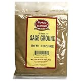 Spicy World Sage Ground, 3.5-Ounce Bags (Pack of 6)