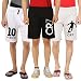 Hotfits combo graphic cotton shorts pack of 3 RS.599.00