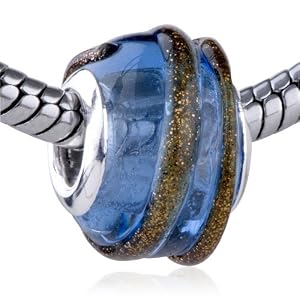 Buy Pandora Chamilia Trollbeads Compatible Murano Lampwork Glass European Charm Bead - Fits Most... by if (typeof showHideElement == 'function') {showHideElement('specialOffersHidden', 'specialOffersDiv');showHideElement('productPromosHidden', 'heroQuickPromoDiv');}