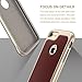 iPhone 7 Case, E LV iPhone 7 Case Cover - PU Leather Slim Protective Case Cover for Apple iPhone 7 - [BROWN]