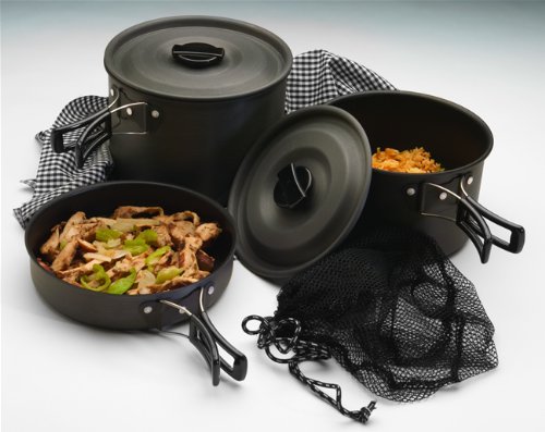 Texsport Black Ice The Trailblazer H.A. QT. Cook Set
