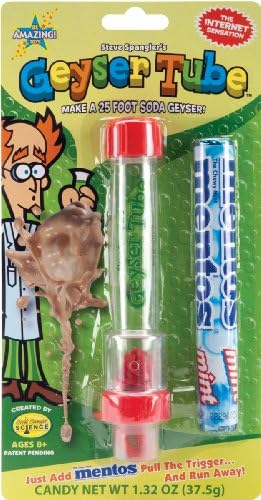 Neww Steve Spangler's Geyser Tube Kit- Neww