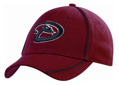 MLB Arizona Diamondbacks Authentic Batting Practice Cap (Brick, Small/Medium)