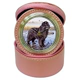 Newfoundland Jewelry Case Travel Clock