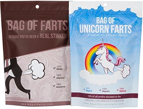 His and Her Fart Combo (Regular and Unicorn Scented) by Little Stinker
