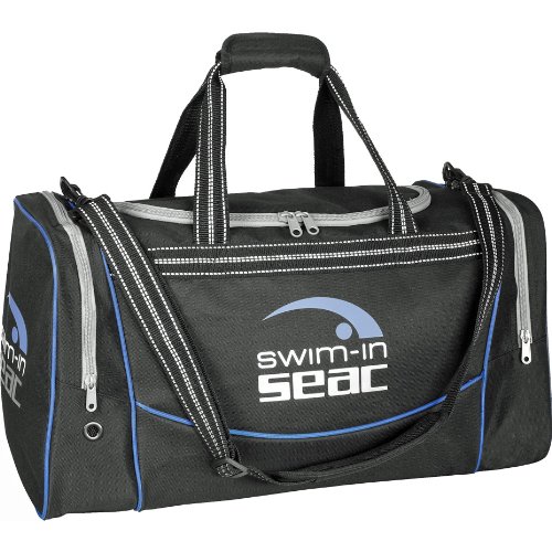 Swimming Bag Sports Equipment Holdall with Shoulder Strap and Wet & Dry Compartments - SEAC SWIM