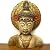 アジアン雑貨 木彫り 仏陀 ベージュ アンティーク調仕上げ Budda [H.約40cmｘ横幅33cm]