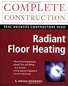 Radiant Floor Heating: Retrofit and Installation (Technician's Library)