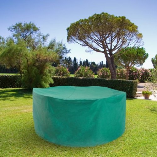 spécifications ProBache - Housse de protection PVC pour table ronde ou ovale + chaises