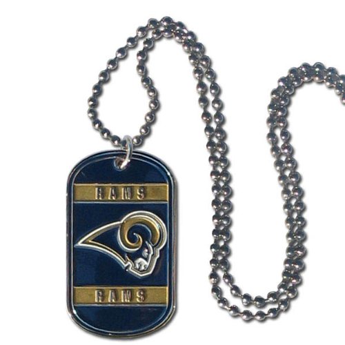 NFL St. Louis Rams Dog Tag Necklace