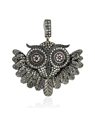 Vintage Style 18kt Gold 2.13ct Diamond Pendant Jewelry