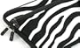 - Exotic Zebra Black White Sleeve Case for ASUS Eee PC Seashell Karim Rashid Collection 1008P-KR-PU17-PI 10.1-Inch Hot Pink Netbook {+ 1pc name tag}