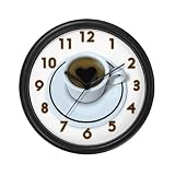 Coffee Love Wall Art Clock