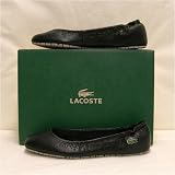 Lacoste - Lacoste "Orissa 3" Black Leather Womens Shoes