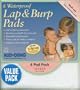 Waterproof Lap and Burp Pads 12 x 13.5 - 6 Pack