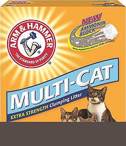 Arm & Hammer Multi-Cat Litter, Unscented, 20 Lbs