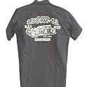 Lucky 13 Clothing Rat Rod Kustom Hot Rod Work Shirt Street Rod Mens Button Front Hot Rod Shirt, Sizes Med. - 6XL!