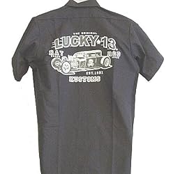 Lucky 13 Clothing Rat Rod Hot Rod Work Shirt