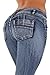 Style SF7-95159S - Colombian Design, Butt Lift, Levanta Cola, Skinny Jeans in Washed Blue Size 11