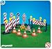 Playmobil Construction Site Signs