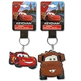 UPC 678634480194 product image for Licensed Disney Cars Laser Cut Keychain on Card 2pk | upcitemdb.com