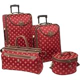 American Flyer Fleur de Lis 4-Piece Luggage Set User Reviews