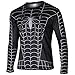 WUKE Men's Cosplay Spider Long Shirt