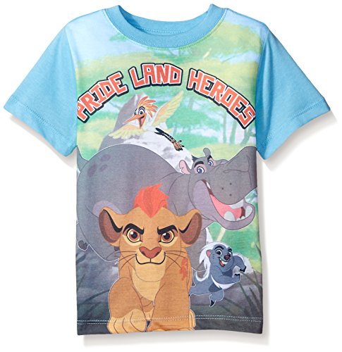 Disney Little Boys Lion Guard Short Sleeve T-Shirt, Blue, 3T