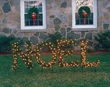 Huge Evergreen Noel Lighted Topiary Bush 30