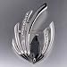 Vintage Black Crystal Brooch Vintage Black Crystal Brooch