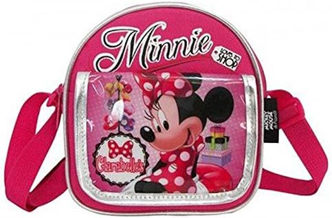 Bag The Minnie Mouse Pink S width x length x thickness: 5.5x6x1.5 inches.