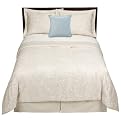 Home Line Drwan Floral Bedding Collection - Cream