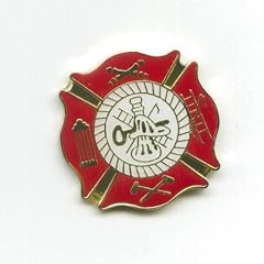 FD 911 Fire Department Feuerwehr 112 Metall Button Badge Pin Pins Anstecker 151