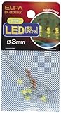 ELPA LED 3MM 黄 HK-LED3H(Y) 【まとめ買い10セット】