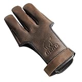 Bear Archery Logo Deer Leather Glove