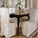 Luxury Woven Jacquard Dining Room Chair Covers (4 pk)