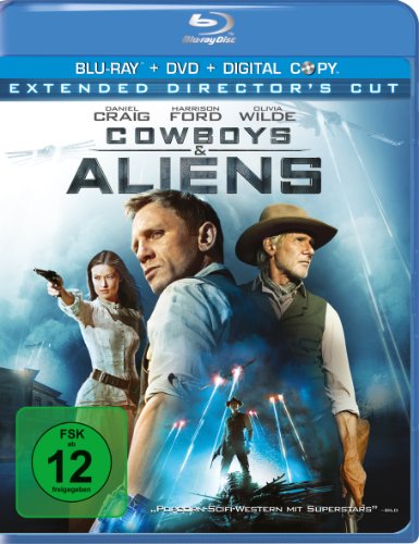 Cowboys & Aliens (inkl. Digital Copy), Extended Cut [Blu-ray]