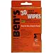 Tender Ben's 30% Deet 12-count Travel Wipes, (Pack of 3)