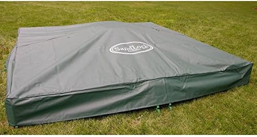 SandLock Vinyl Sandbox Cover - 8L x 8W ft.