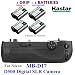 Kastar Pro Multi-Power Vertical Battery Grip (Replacement for MB-D17) + 4x EN-EL15 Replacement Batteries for Nikon D500 Digital SLR Camera
