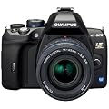 Olympus E-620 SLR-Digitalkamera (12,3 Megapixel, Bildstabilisator, Live View, Art Filter) Kit inkl. 14-42mm & 40-150mm Objektive