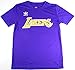 Kobe Bryant Los Angeles Lakers #24 NBA Youth Climalite Player T-shirt Jersey Purple