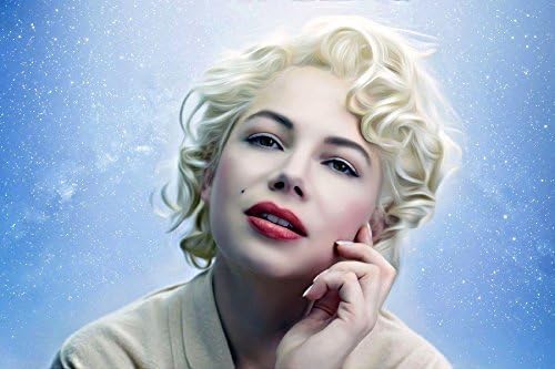 Red Memory Actress Model Marilyn Monroe Michelle Williams My Week With Marilyn Movie Film Poster Fabric Silk Poster Print 51876