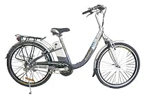 Windsor LPX - Electric Bike - Lighter - More Power - Greater Range - Same Hi-spec as the standard original Windsor but powered by new Lithium Polymer Technology giving 50% increase in range, up to 37 miles - Price Includes First Battery, Battery Charger, Rear Rack - Kick Stand